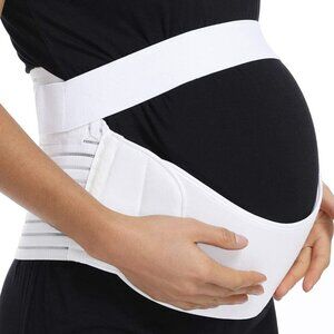 Women's Maternity Belt Back Pain Relief Abdominal Belly Band Pregnancy Support L